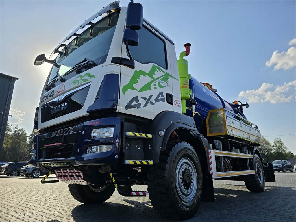 Limpieza de alcantarillado MAN TGM 4x4 GAMON PW8 for collecting liquid waste sepa: foto 10 Limpieza de alcantarillado MAN TGM 4x4 GAMON PW8 for collecting liquid waste sepa: foto 10