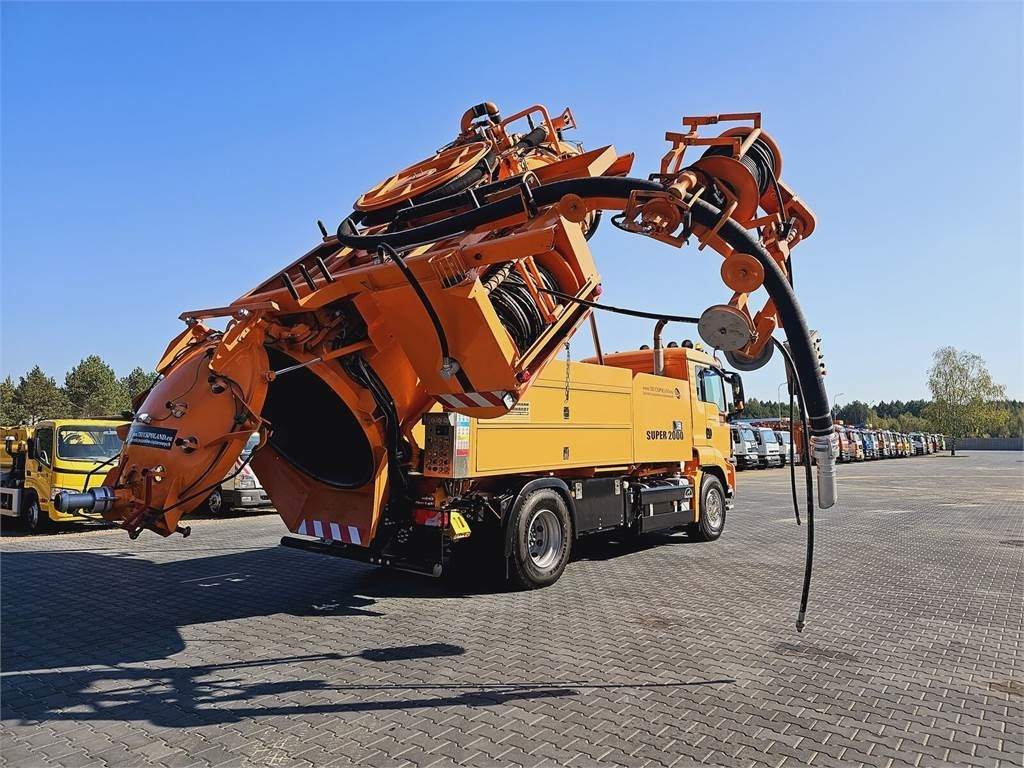 MAN Wiedemann SUPER 2000 4x2 WUKO RECYKLING for collec  - Limpieza de alcantarillado: foto 1 MAN Wiedemann SUPER 2000 4x2 WUKO RECYKLING for collec  - Limpieza de alcantarillado: foto 1