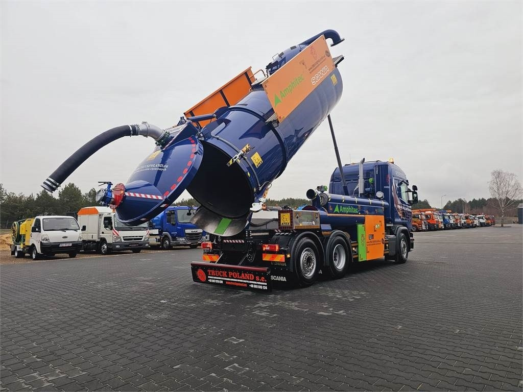 Scania Amphitec VORTEX ATEX EURO 6 vacuum suction loader - Limpieza de alcantarillado: foto 1 Scania Amphitec VORTEX ATEX EURO 6 vacuum suction loader - Limpieza de alcantarillado: foto 1
