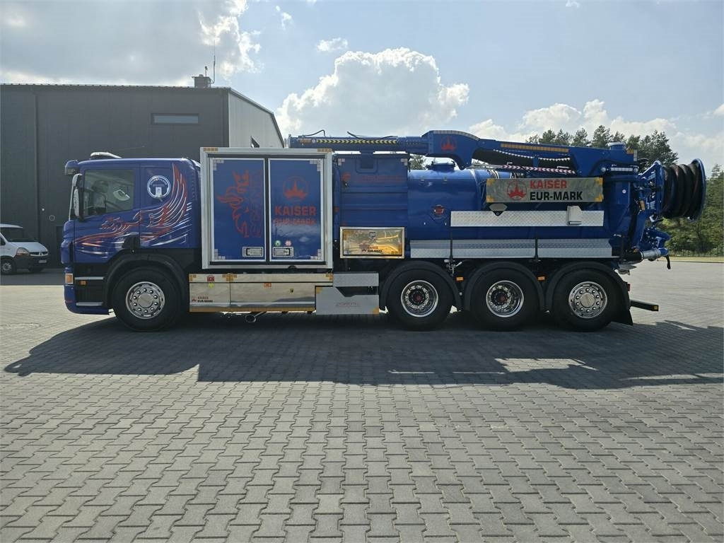 Scania KAISER EUR-MARK PL 8 Vacuum suction-blowing loader  - Limpieza de alcantarillado: foto 4 Scania KAISER EUR-MARK PL 8 Vacuum suction-blowing loader  - Limpieza de alcantarillado: foto 4