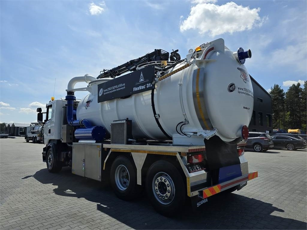 Scania Saugbagger Larsen FlexVac 311 Vacuum suction loade  - Limpieza de alcantarillado: foto 5 Scania Saugbagger Larsen FlexVac 311 Vacuum suction loade  - Limpieza de alcantarillado: foto 5