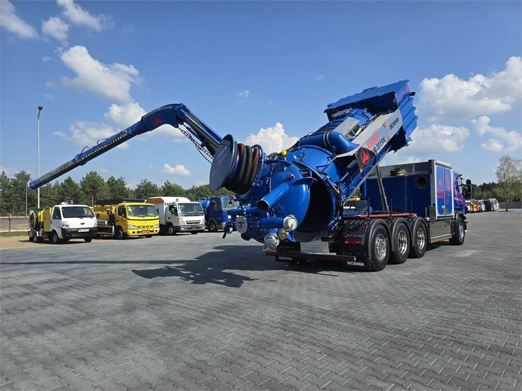 Scania KAISER EUR-MARK PL 8 Vacuum suction-blowing loader  - Vehículo municipal: foto 1 Scania KAISER EUR-MARK PL 8 Vacuum suction-blowing loader  - Vehículo municipal: foto 1