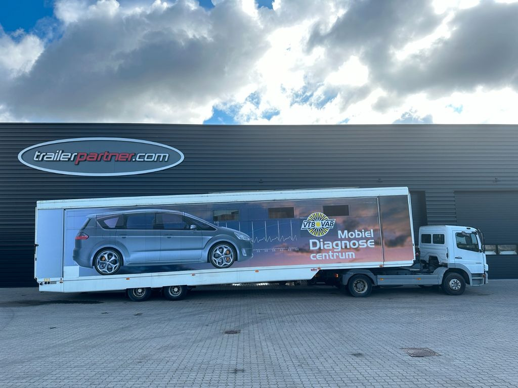 Mercedes-Benz Atego 1328 LS 4x2 + Diagnose Auflieger Mercedes-Benz Atego 1328 LS 4x2 + Diagnose Auflieger - Cabeza tractora: foto 1 Mercedes-Benz Atego 1328 LS 4x2 + Diagnose Auflieger Mercedes-Benz Atego 1328 LS 4x2 + Diagnose Auflieger - Cabeza tractora: foto 1