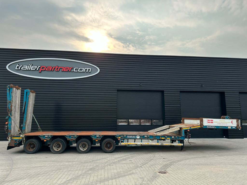 Goldhofer 4 achs tieflader / ausziehbar Goldhofer 4 achs tieflader / ausziehbar - Góndola rebajadas semirremolque: foto 1 Goldhofer 4 achs tieflader / ausziehbar Goldhofer 4 achs tieflader / ausziehbar - Góndola rebajadas semirremolque: foto 1