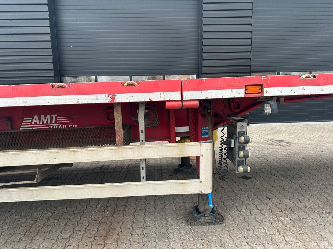 Goldhofer AMT 3 achs plateu / ausziehbar - Semirremolque plataforma/ Caja abierta: foto 3 Goldhofer AMT 3 achs plateu / ausziehbar - Semirremolque plataforma/ Caja abierta: foto 3