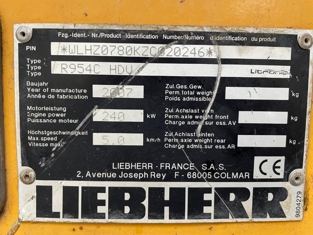 Excavadora de demolición Liebherr R 954 C HDV -- 28 mtr -- High Reach Demolition: foto 32