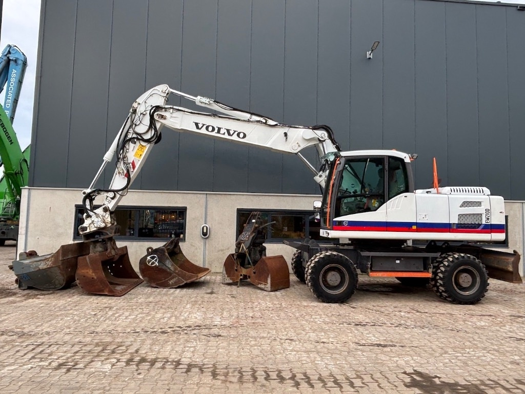 Volvo EW 210 D - EW210 - EW210D - EW 180 - EW 240 - Excavadora de ruedas: foto 2 Volvo EW 210 D - EW210 - EW210D - EW 180 - EW 240 - Excavadora de ruedas: foto 2