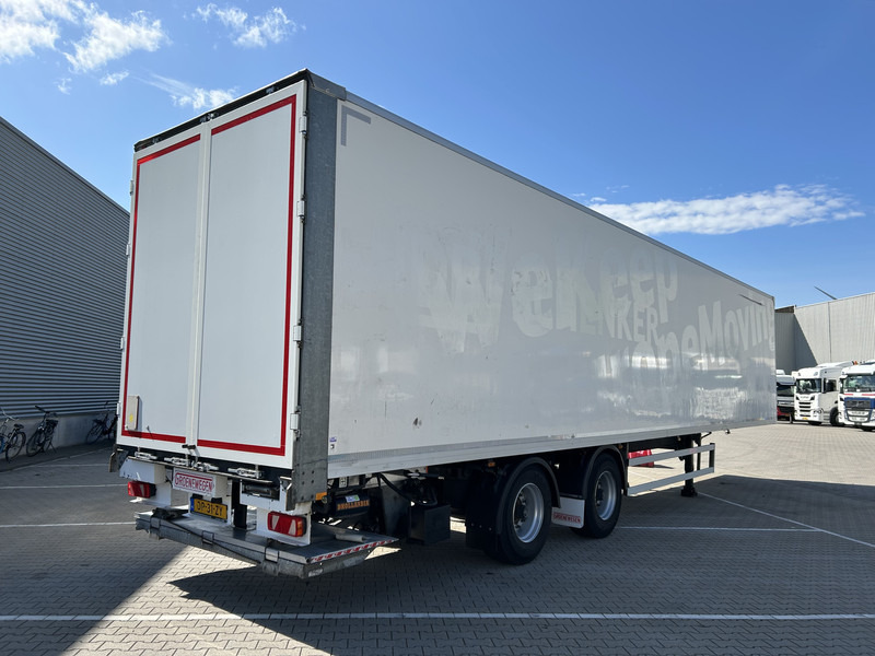 Groenewegen DRO-14-18 B / Box / Laadklep / Stuuras / APK 08-26 - Caja cerrada semirremolque: foto 2 Groenewegen DRO-14-18 B / Box / Laadklep / Stuuras / APK 08-26 - Caja cerrada semirremolque: foto 2