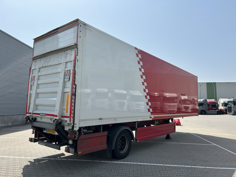 Groenewegen Jumbo / City / Box / Laadklep 2500 kg / APK TUV 11-25 - Caja cerrada semirremolque: foto 2 Groenewegen Jumbo / City / Box / Laadklep 2500 kg / APK TUV 11-25 - Caja cerrada semirremolque: foto 2