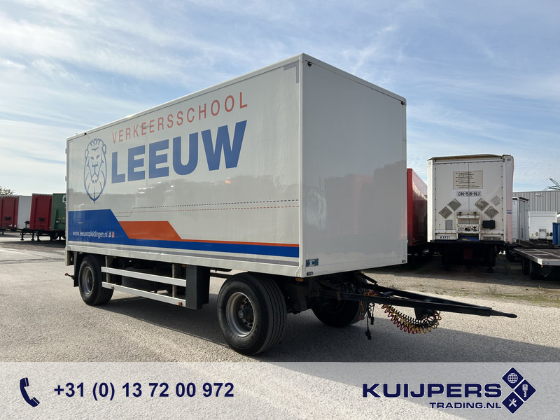 Jumbo MV 200.5 / Box / BPW Drum / Schamelwagen - Molen aanhanger - Caja cerrada remolque: foto 1 Jumbo MV 200.5 / Box / BPW Drum / Schamelwagen - Molen aanhanger - Caja cerrada remolque: foto 1