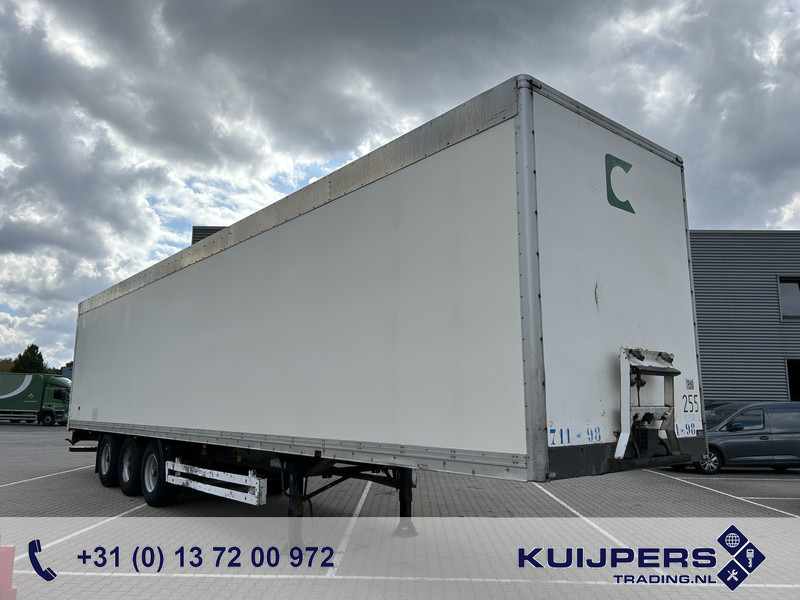 Krone SDP 27 / Box - Confectie / 3 axle BPW Drum / NL Trailer - Caja cerrada semirremolque: foto 1 Krone SDP 27 / Box - Confectie / 3 axle BPW Drum / NL Trailer - Caja cerrada semirremolque: foto 1