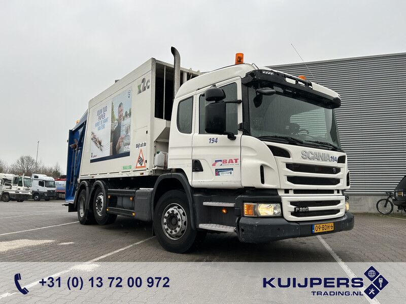 Scania P 280 / Haller X2C MEKAV 20 m3 / Garbage Truck - Muhlwagen - Camion Poubelle - Camión de basura: foto 1 Scania P 280 / Haller X2C MEKAV 20 m3 / Garbage Truck - Muhlwagen - Camion Poubelle - Camión de basura: foto 1