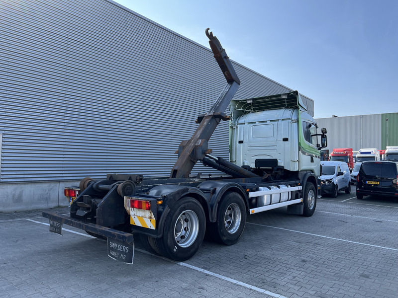 Scania R 144G V8 460 6x2 Boogie / 874 dkm / Blad - Blad / Hook Lift / NL Truck - Multibasculante camión: foto 2 Scania R 144G V8 460 6x2 Boogie / 874 dkm / Blad - Blad / Hook Lift / NL Truck - Multibasculante camión: foto 2