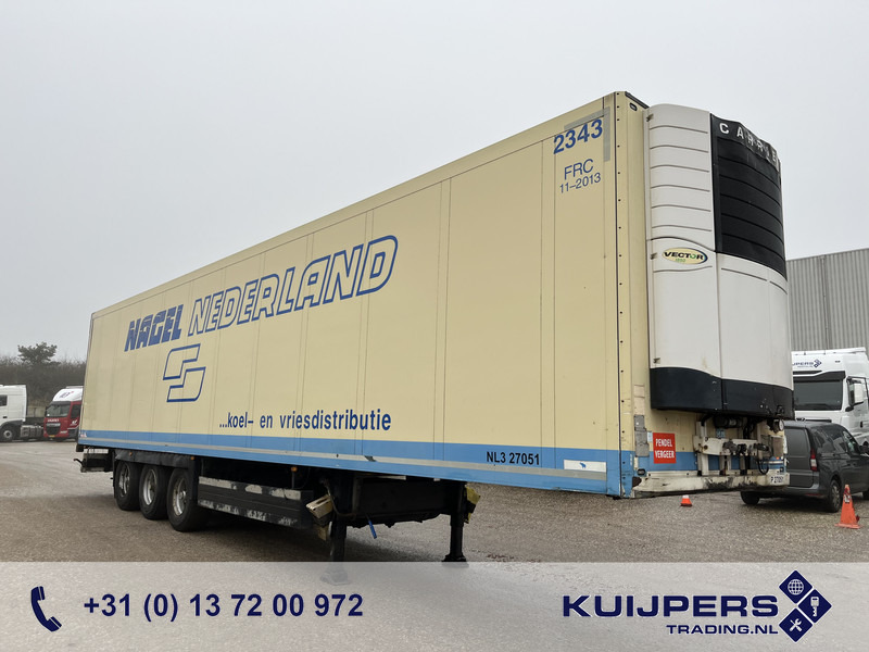 Schmitz Cargobull SKO 24 Cool / Carrier Vector 1850 / 2x Liftas / Frigo Box / NL Trailer - Frigorífico semirremolque: foto 1 Schmitz Cargobull SKO 24 Cool / Carrier Vector 1850 / 2x Liftas / Frigo Box / NL Trailer - Frigorífico semirremolque: foto 1