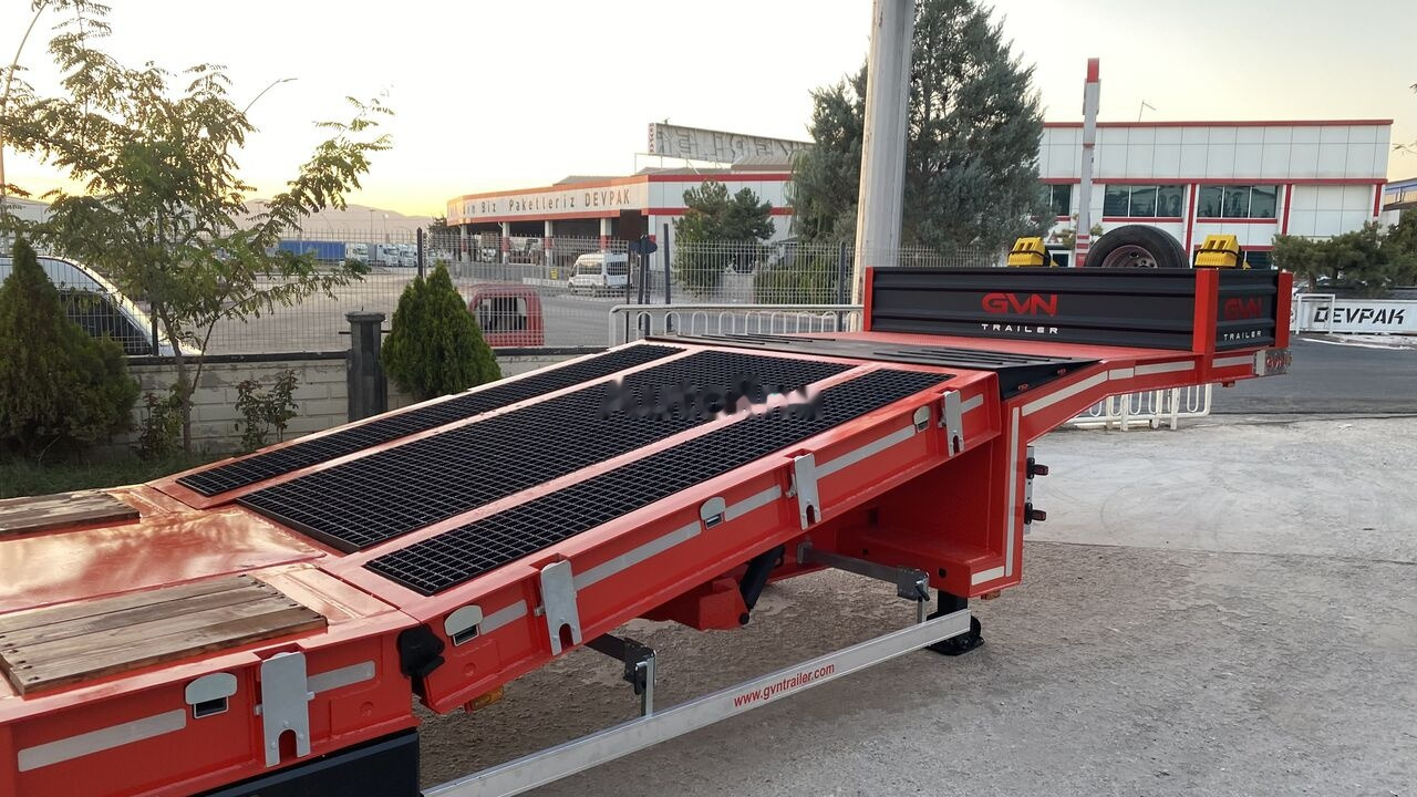 GVN Trailer 3 AXLE HYDRAULIC PLATFORM LOWBED - Góndola rebajadas semirremolque: foto 4 GVN Trailer 3 AXLE HYDRAULIC PLATFORM LOWBED - Góndola rebajadas semirremolque: foto 4