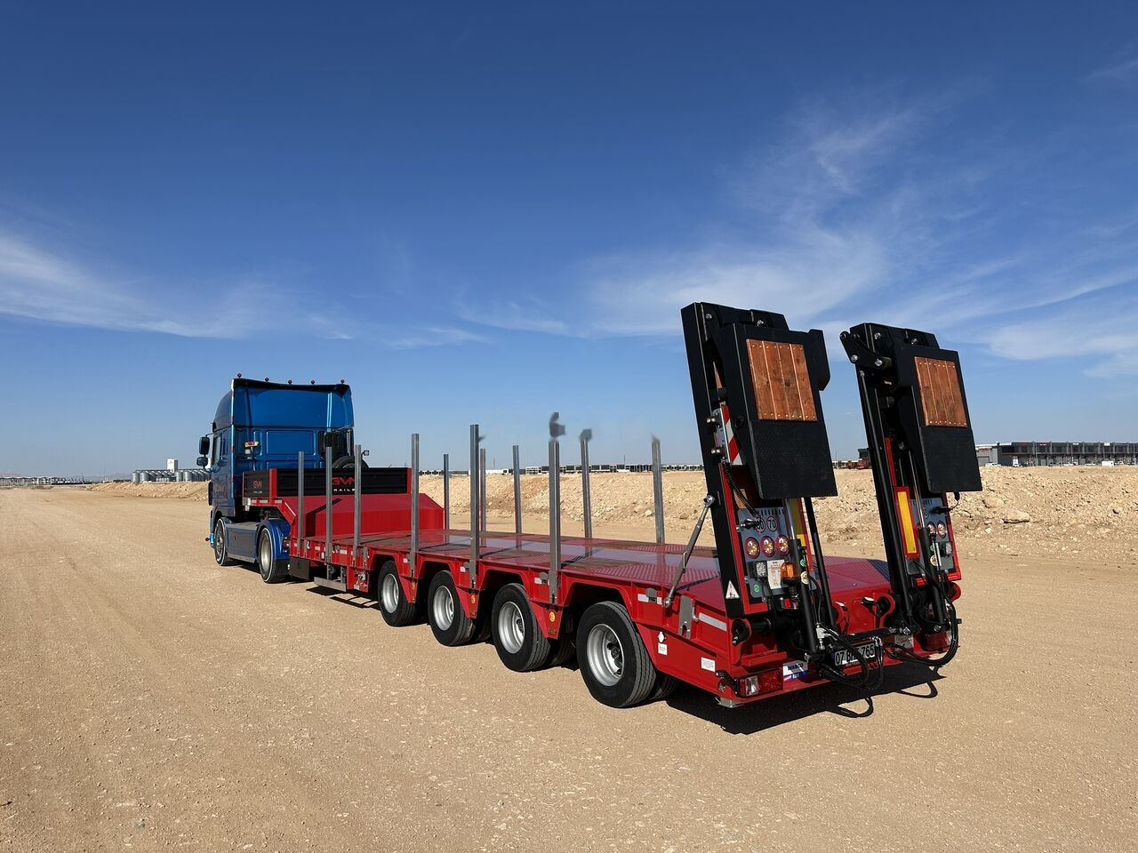 GVN Trailer 4 AXLE EXTENDABLE LOWBED - Góndola rebajadas semirremolque: foto 5 GVN Trailer 4 AXLE EXTENDABLE LOWBED - Góndola rebajadas semirremolque: foto 5