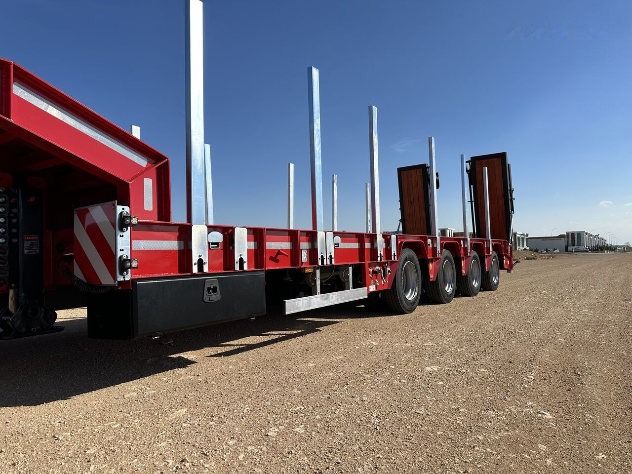 GVN Trailer 4 AXLE EXTENDABLE LOWBED - Góndola rebajadas semirremolque: foto 4 GVN Trailer 4 AXLE EXTENDABLE LOWBED - Góndola rebajadas semirremolque: foto 4