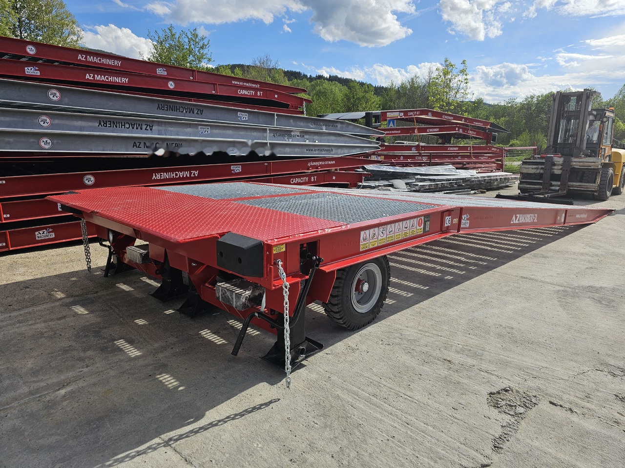 AZ RAMP KING VERSION, BIG FOOT LLO 25T mobile loading ramp - Rampa de carga: foto 1 AZ RAMP KING VERSION, BIG FOOT LLO 25T mobile loading ramp - Rampa de carga: foto 1