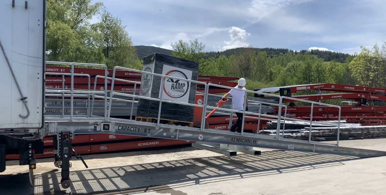 AZ RAMP-PRIME PRIME WLO + 8 FULL GALVA Mobil Loading Ramp - Rampa de carga: foto 5 AZ RAMP-PRIME PRIME WLO + 8 FULL GALVA Mobil Loading Ramp - Rampa de carga: foto 5
