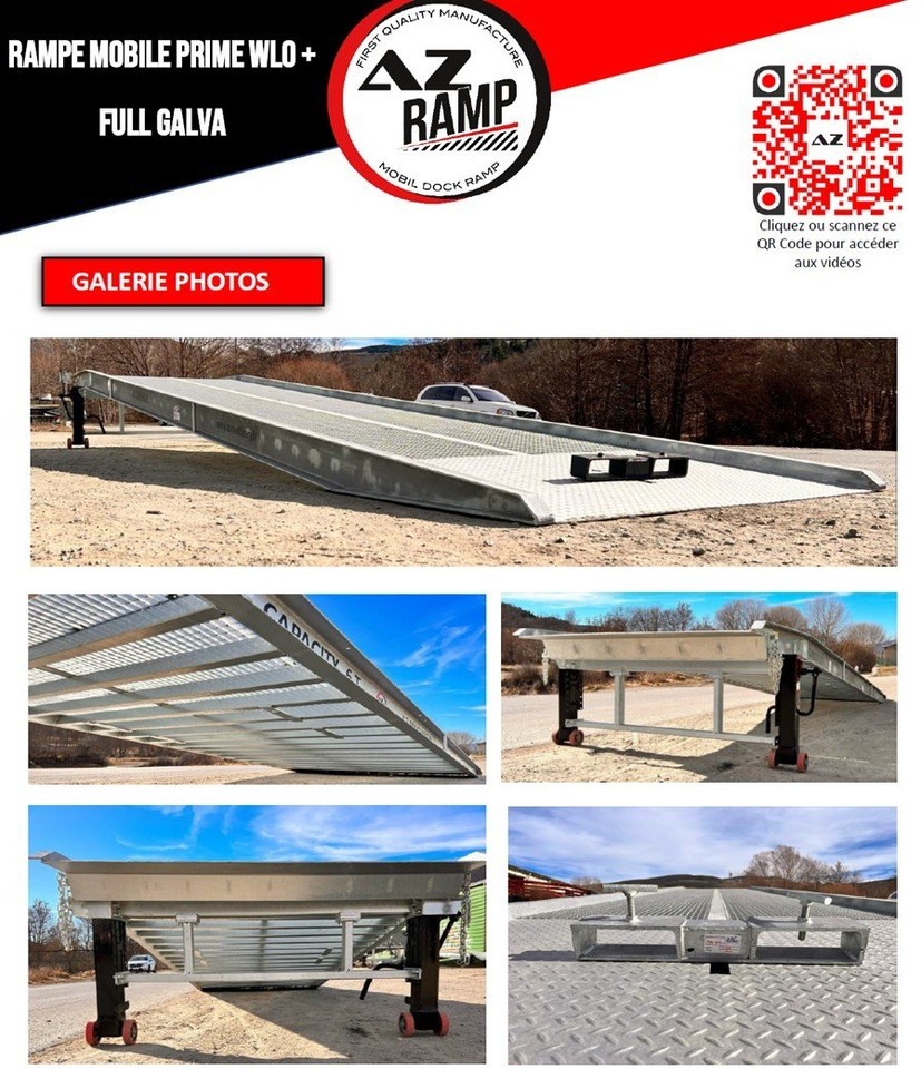 AZ RAMP-PRIME PRIME WLO + 8 FULL GALVA Mobil Loading Ramp - Rampa de carga: foto 3 AZ RAMP-PRIME PRIME WLO + 8 FULL GALVA Mobil Loading Ramp - Rampa de carga: foto 3