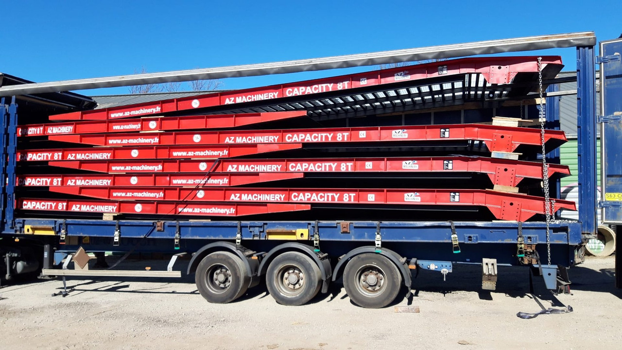 Rampa de carga nuevo **RENTAL** AZ RAMP-PRIME PRIME WLO + 8 .  Industrial Mobil Loading Ramp: foto 8