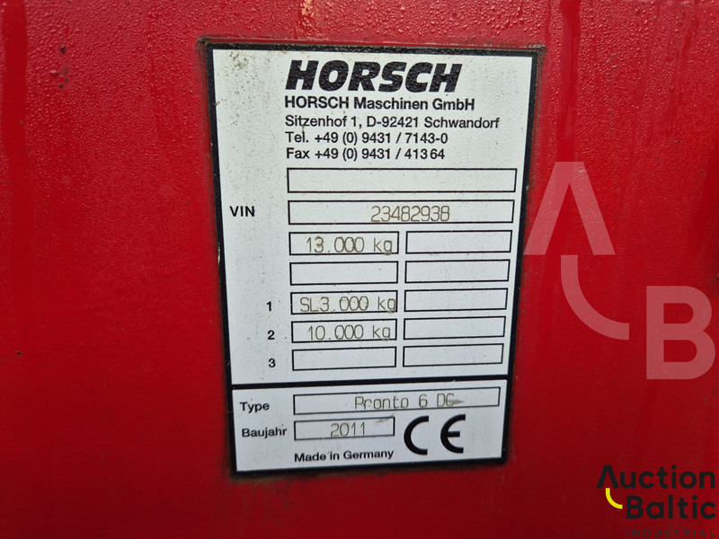Combinado de siembra Horsch Pronto 6 DC: foto 20 Combinado de siembra Horsch Pronto 6 DC: foto 20