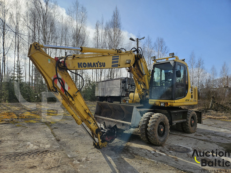 Komatsu PW130ES-6K - Excavadora de ruedas: foto 1 Komatsu PW130ES-6K - Excavadora de ruedas: foto 1