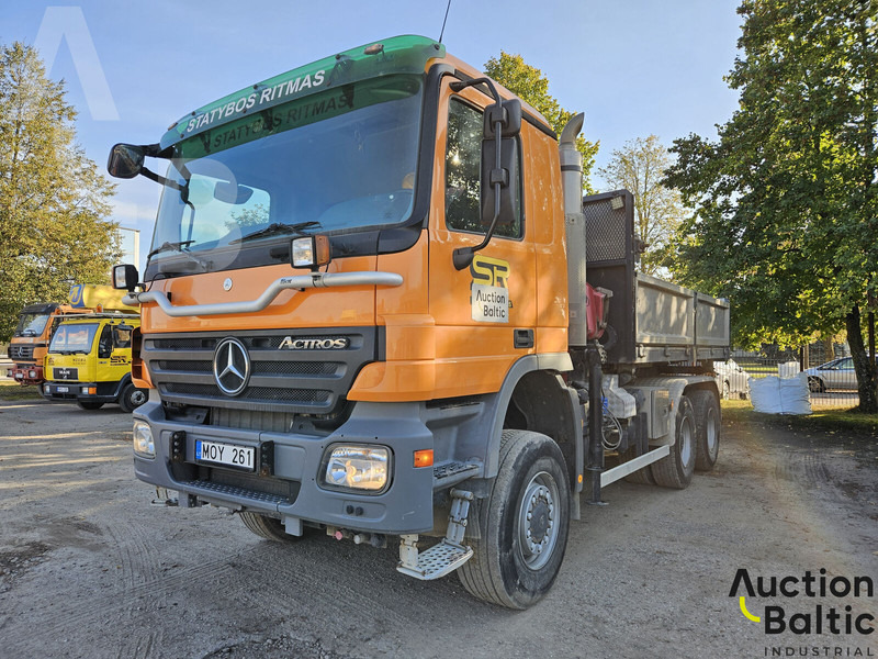 Mercedes-Benz Actros 1844 - Volquete camión, Camión grúa: foto 2 Mercedes-Benz Actros 1844 - Volquete camión, Camión grúa: foto 2