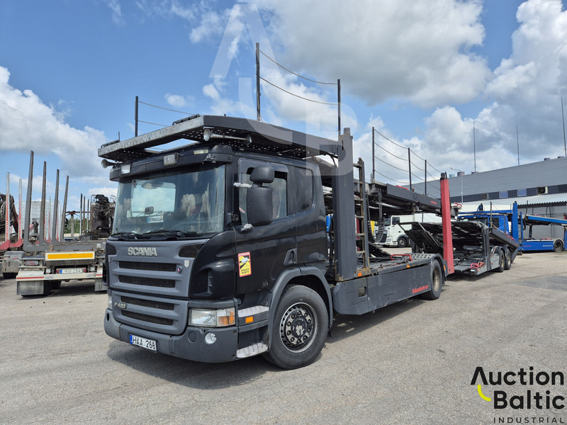 Scania P 420 - Portavehículos camión: foto 1 Scania P 420 - Portavehículos camión: foto 1