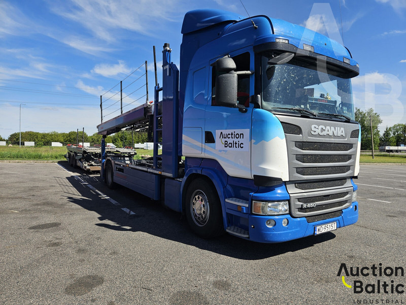 Scania R 450 - Portavehículos camión: foto 2 Scania R 450 - Portavehículos camión: foto 2