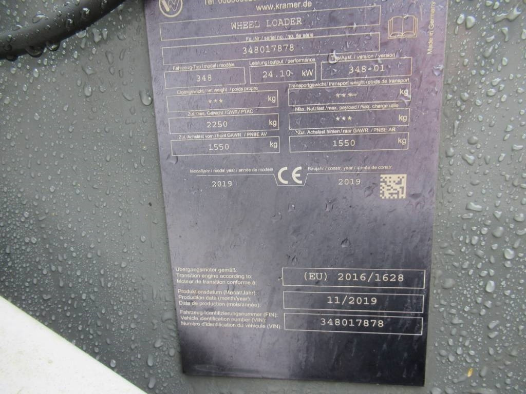 Kramer 5035 neue Schaufel Gabel - Cargadora de ruedas: foto 5 Kramer 5035 neue Schaufel Gabel - Cargadora de ruedas: foto 5