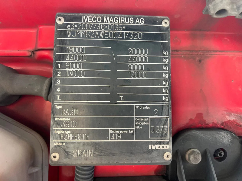Iveco Stralis 570 RETARDER**PTO POMP**570HP**ABARTH** - Cabeza tractora: foto 5 Iveco Stralis 570 RETARDER**PTO POMP**570HP**ABARTH** - Cabeza tractora: foto 5