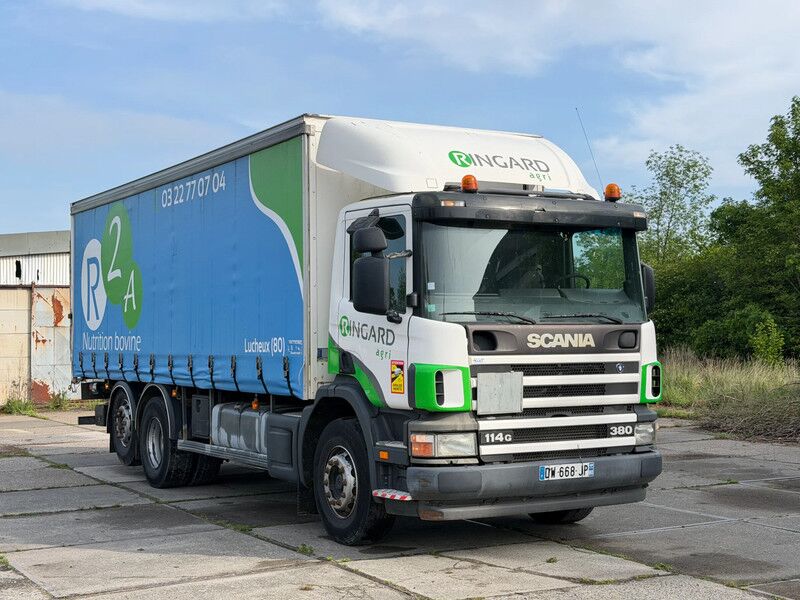 Scania P114-380 P114-380 6x2 Retarder - Camión caja cerrada: foto 1 Scania P114-380 P114-380 6x2 Retarder - Camión caja cerrada: foto 1