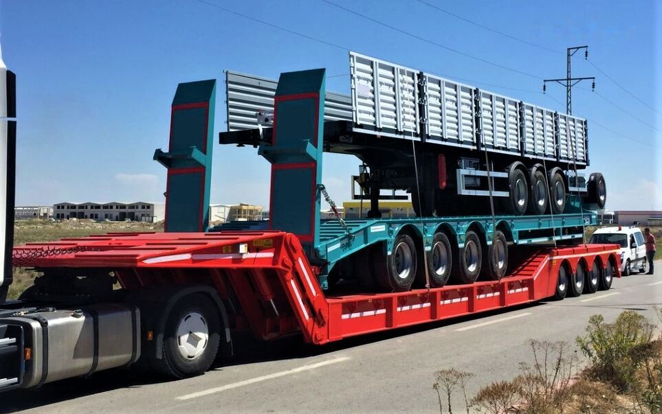 AME 100 Ton, Front Loading 4 Axle Lowbed Semi Trailer - Góndola rebajadas semirremolque: foto 5 AME 100 Ton, Front Loading 4 Axle Lowbed Semi Trailer - Góndola rebajadas semirremolque: foto 5