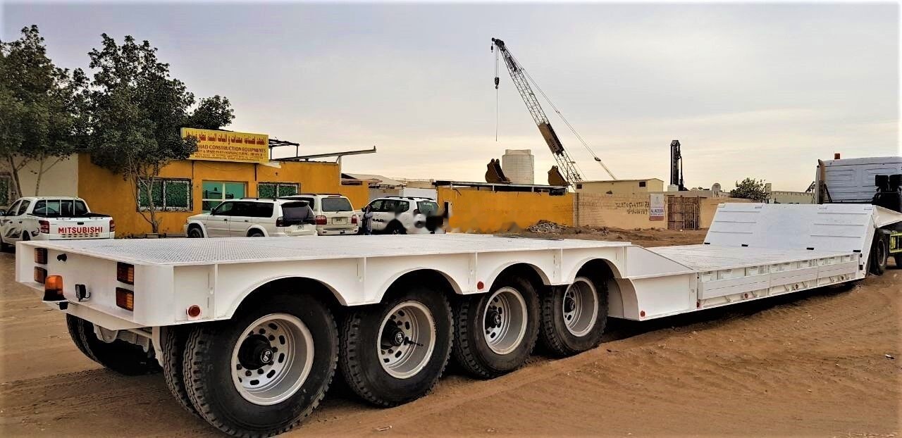 AME 120 Ton 4 Axle Front Loading Lowbed Semi-Trailer - Góndola rebajadas semirremolque: foto 3 AME 120 Ton 4 Axle Front Loading Lowbed Semi-Trailer - Góndola rebajadas semirremolque: foto 3