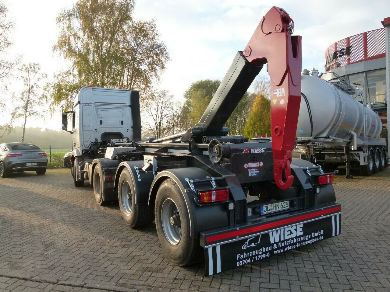 Auflieger Abrollkipper Hakenlift Agrarausführung - Portacontenedore/ Intercambiable semirremolque: foto 5 Auflieger Abrollkipper Hakenlift Agrarausführung - Portacontenedore/ Intercambiable semirremolque: foto 5