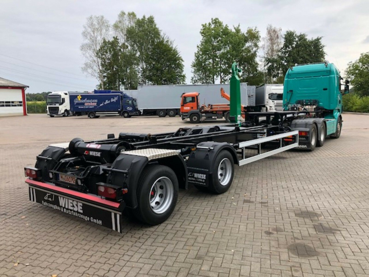 Auflieger Abrollkipper Hakenlift Hooklift - Portacontenedore/ Intercambiable semirremolque: foto 3 Auflieger Abrollkipper Hakenlift Hooklift - Portacontenedore/ Intercambiable semirremolque: foto 3