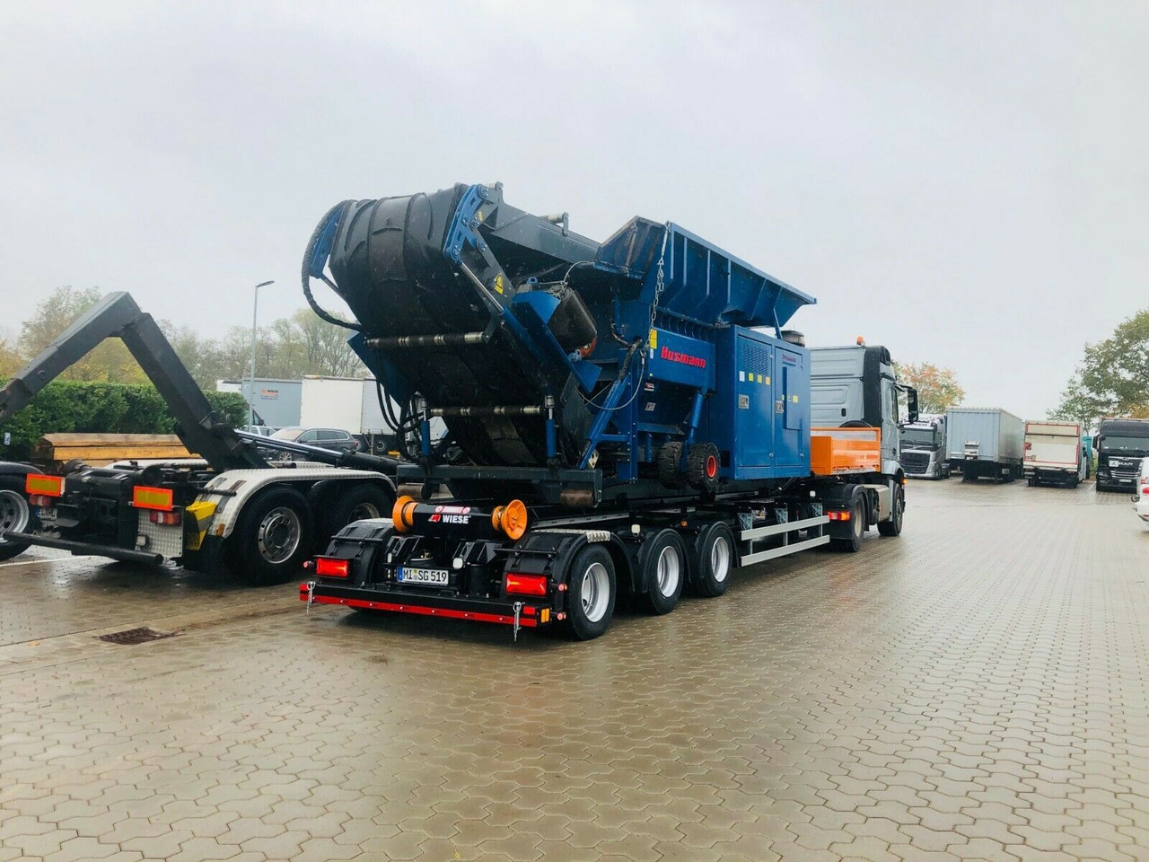 Auflieger Abrollkipper Hakenlift Hookliftloader - Portacontenedore/ Intercambiable semirremolque: foto 3 Auflieger Abrollkipper Hakenlift Hookliftloader - Portacontenedore/ Intercambiable semirremolque: foto 3