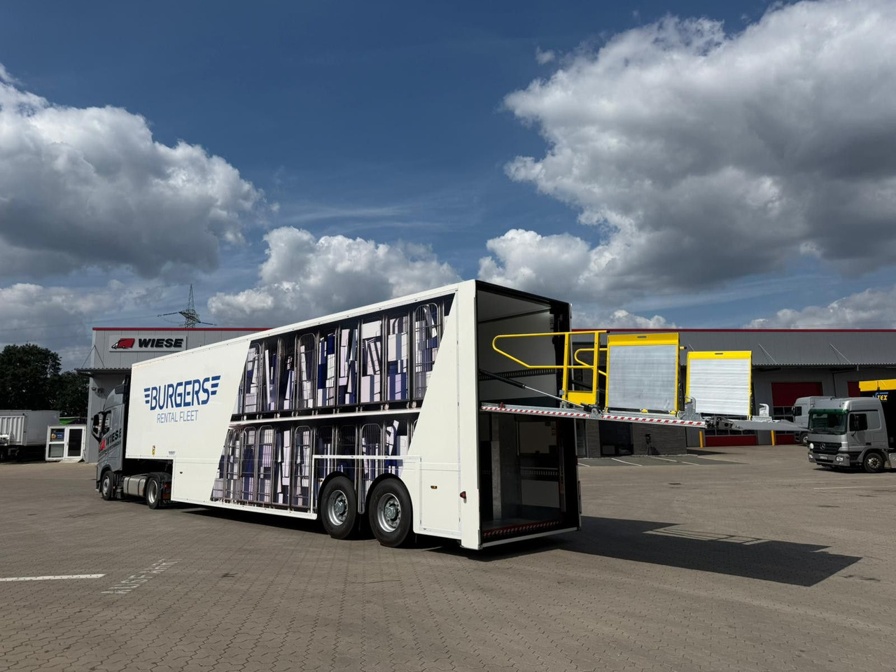 Burgers Doppelstock Trailer 60% mehr Ladefläche - Góndola rebajadas semirremolque: foto 2 Burgers Doppelstock Trailer 60% mehr Ladefläche - Góndola rebajadas semirremolque: foto 2