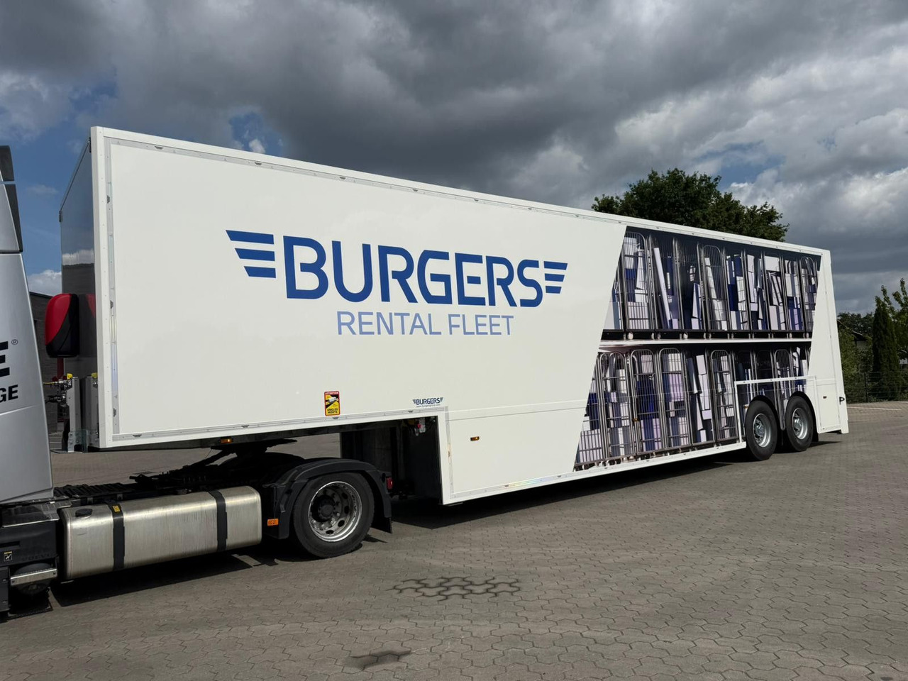 Burgers Doppelstock Trailer 60% mehr Ladefläche - Góndola rebajadas semirremolque: foto 5 Burgers Doppelstock Trailer 60% mehr Ladefläche - Góndola rebajadas semirremolque: foto 5