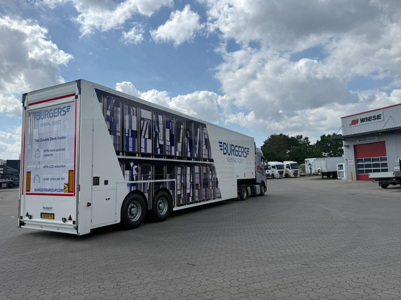 Burgers Doppelstock Trailer 60% mehr Ladefläche - Góndola rebajadas semirremolque: foto 4 Burgers Doppelstock Trailer 60% mehr Ladefläche - Góndola rebajadas semirremolque: foto 4