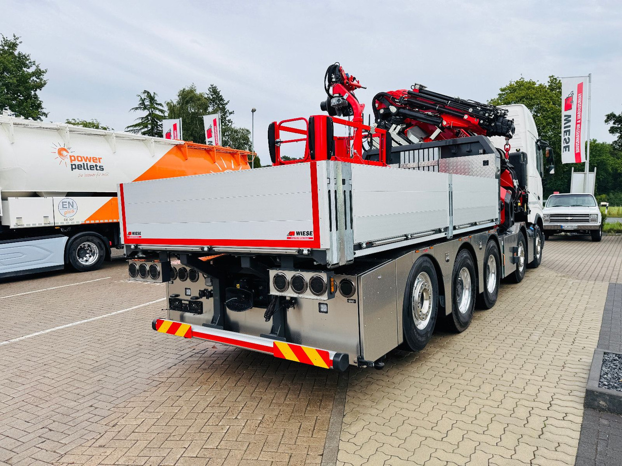 Camión, Camión grúa Volvo FH540 10x4 mit F1150 Ladekran, Sattelzugmaschine: foto 6