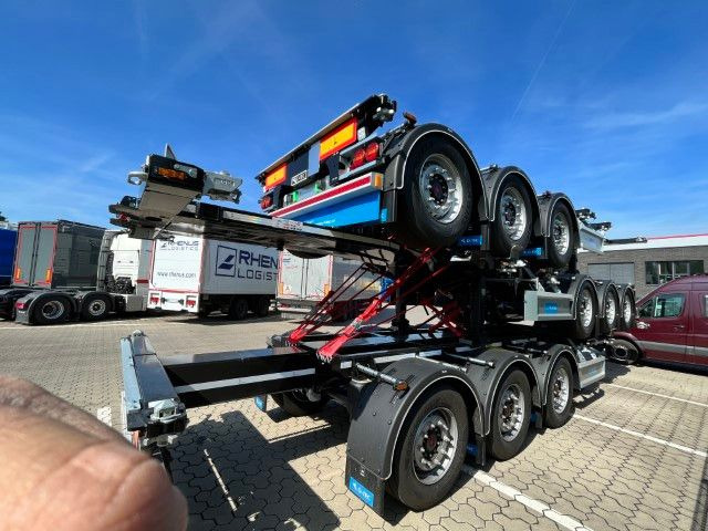 D-TEC Containerchassis Flexitrailer - Portacontenedore/ Intercambiable semirremolque: foto 2 D-TEC Containerchassis Flexitrailer - Portacontenedore/ Intercambiable semirremolque: foto 2