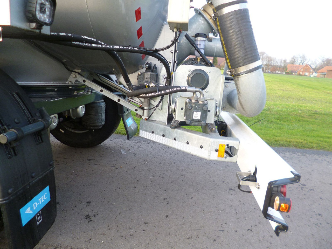 Cisterna semirremolque nuevo D-TEC TANKTRAILER FV2011-20-R295 D-TEC Gülletanker FV2011 Zwangslenkung: foto 11