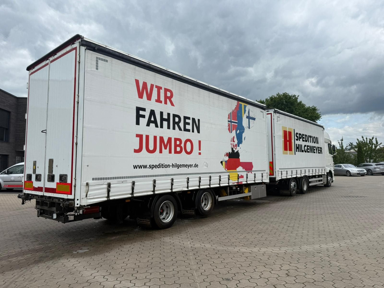 FBL Tandem Anhänger Volumen Inklusive LKW!! - Remolque con toldo: foto 1 FBL Tandem Anhänger Volumen Inklusive LKW!! - Remolque con toldo: foto 1