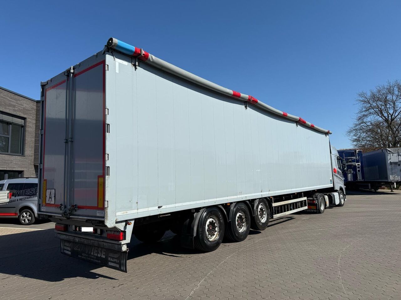 Knapen K100 Schubboden 92m³ 10 mm Boden, top Zustand - Piso movil semirremolque: foto 4 Knapen K100 Schubboden 92m³ 10 mm Boden, top Zustand - Piso movil semirremolque: foto 4