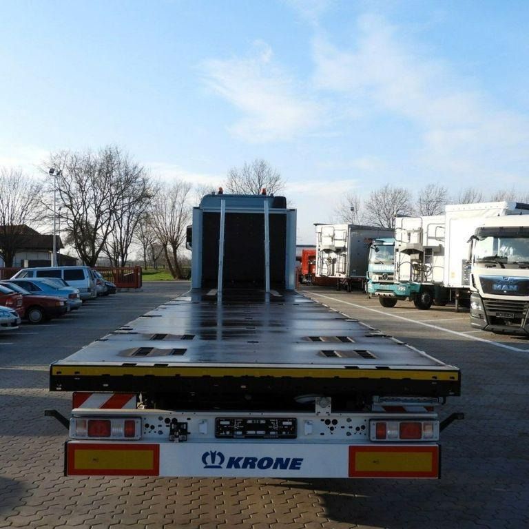 Krone Profi Liner SDP 27 Baustahltransporte -SOFORT- - Semirremolque plataforma/ Caja abierta: foto 4 Krone Profi Liner SDP 27 Baustahltransporte -SOFORT- - Semirremolque plataforma/ Caja abierta: foto 4
