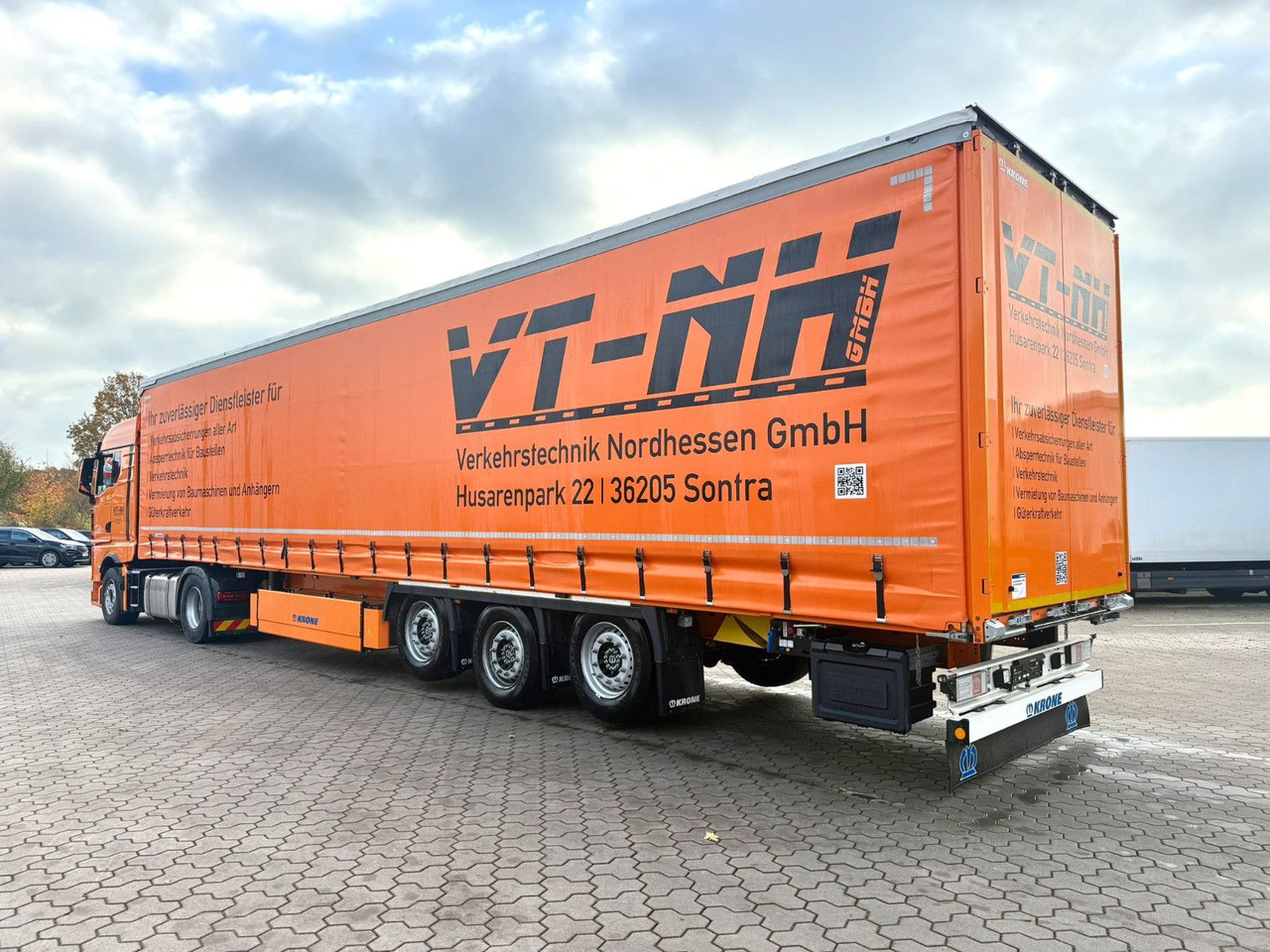 Krone Schiebeplanen Auflieger Wie Neu Code XL - Semirremolque lona: foto 5 Krone Schiebeplanen Auflieger Wie Neu Code XL - Semirremolque lona: foto 5