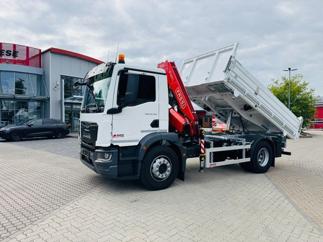 MAN 18.320 4x4 mit Fassi Ladekran Sofort Verfügbar - Volquete camión, Camión grúa: foto 5 MAN 18.320 4x4 mit Fassi Ladekran Sofort Verfügbar - Volquete camión, Camión grúa: foto 5