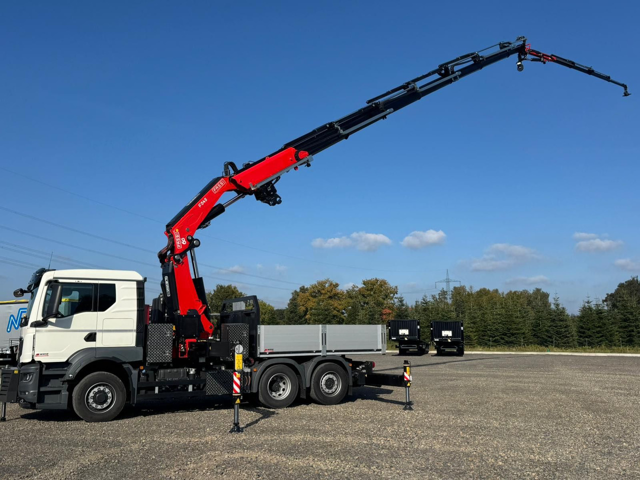 MAN 26.470 6x4-4 Hydrodrive Fassi Kran F545 Jib - Camión caja abierta, Camión grúa: foto 5 MAN 26.470 6x4-4 Hydrodrive Fassi Kran F545 Jib - Camión caja abierta, Camión grúa: foto 5